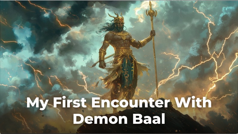 My First Encounter With Demon Baal